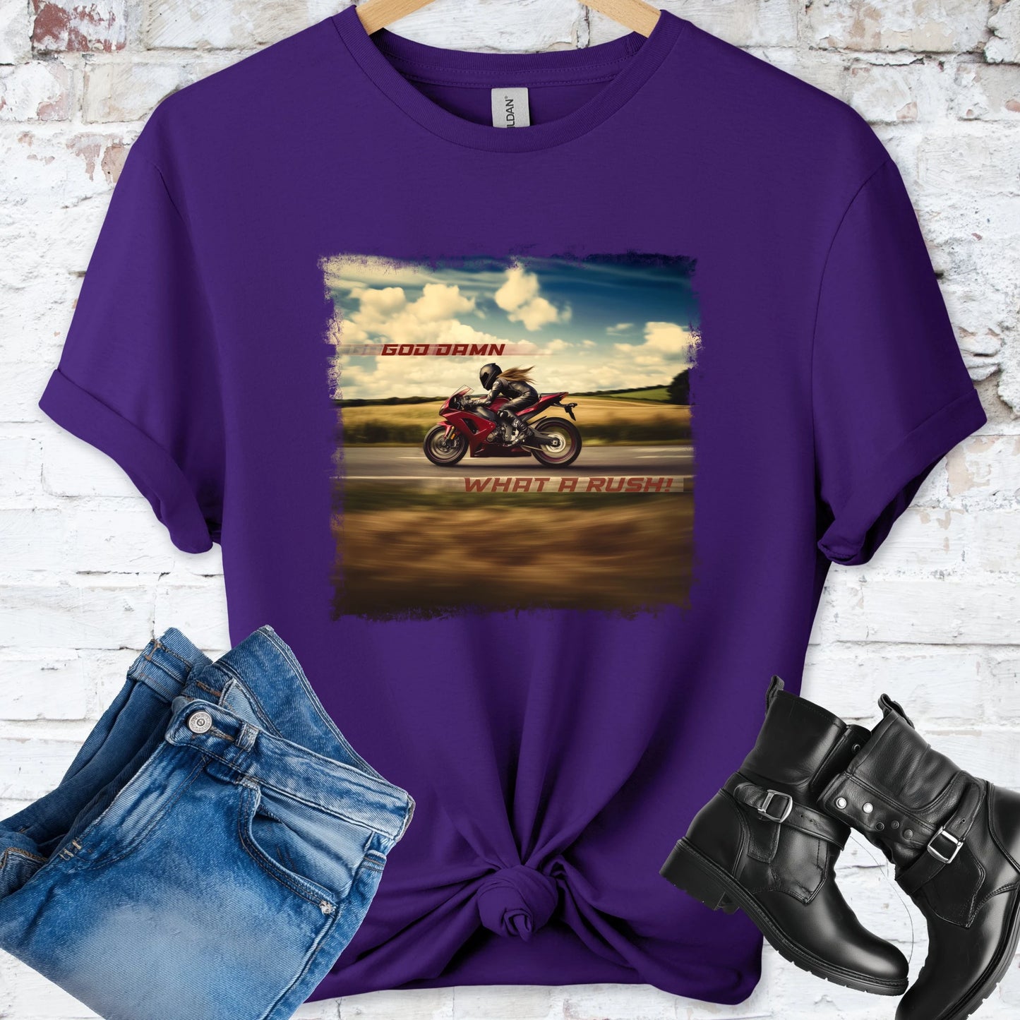 God Damn What a Rush Women #2 unisex T shirt