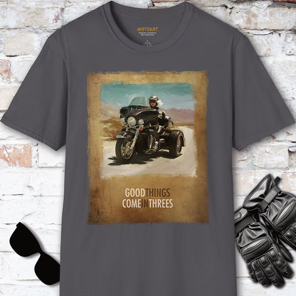 TRI GLIDE - Good things come in threes Unisex T shirt