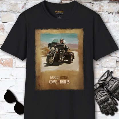 TRI GLIDE - Good things come in threes Unisex T shirt