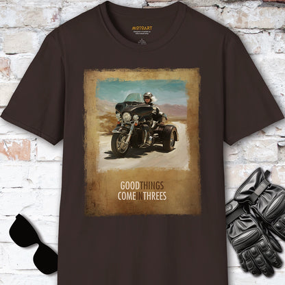 TRI GLIDE - Good things come in threes Unisex T shirt