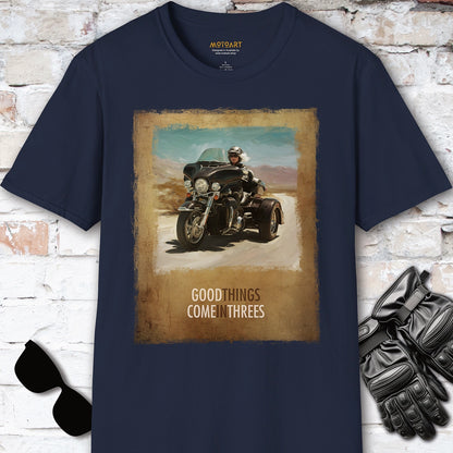 TRI GLIDE - Good things come in threes Unisex T shirt