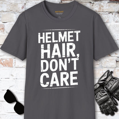 Helmet Hair, Don't Care #4 Women's & Men's T-Shirt
