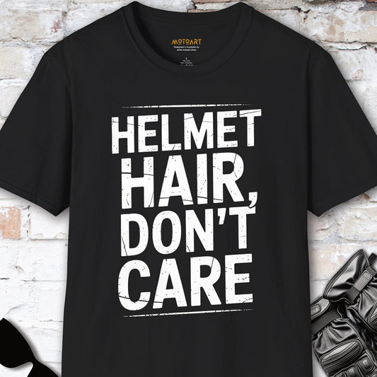 Helmet Hair, Don't Care #4 Women's & Men's T-Shirt