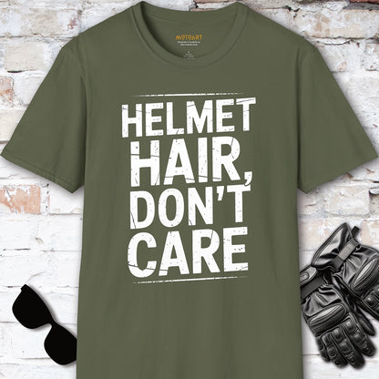 Helmet Hair, Don't Care #4 Women's & Men's T-Shirt