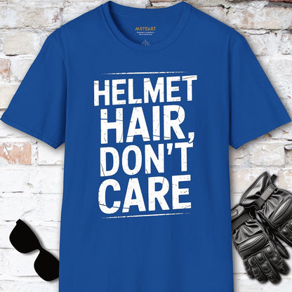 Helmet Hair, Don't Care #4 Women's & Men's T-Shirt