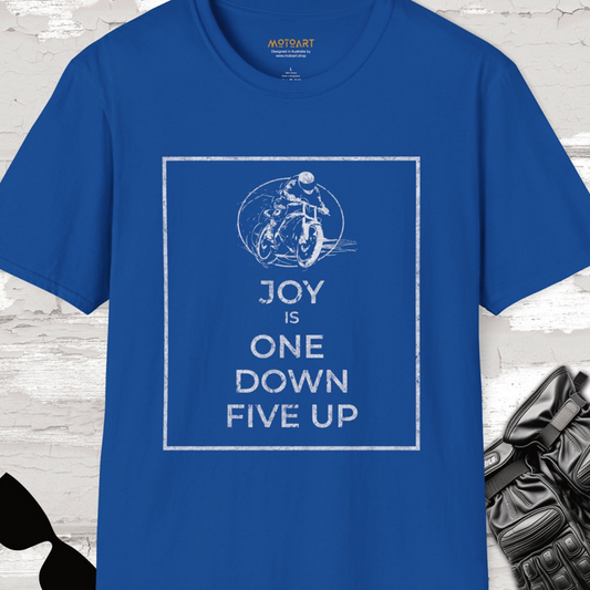 Joy is one down five up #2 Unisex T shirt