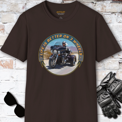 TRI GLIDE - Life is better on 3 wheels, Unisex T shirt