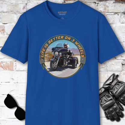 TRI GLIDE - Life is better on 3 wheels, Unisex T shirt