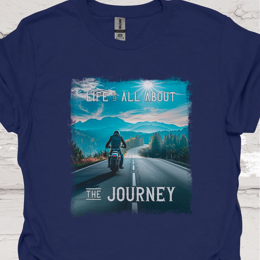 Life is all About the Journey, #1 Unisex T shirt