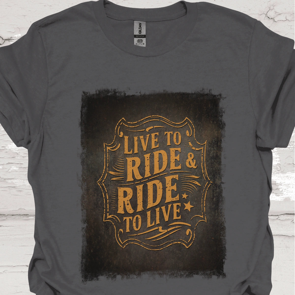 "Live to Ride, Ride to Live" #2 Unisex T shirt