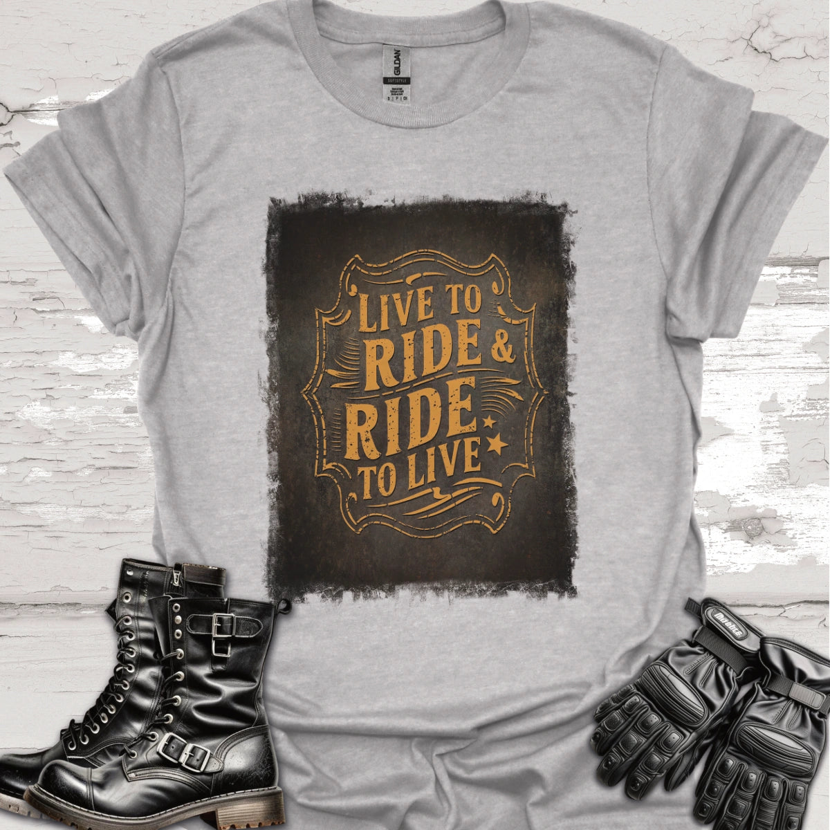 "Live to Ride, Ride to Live" #2 Unisex T shirt