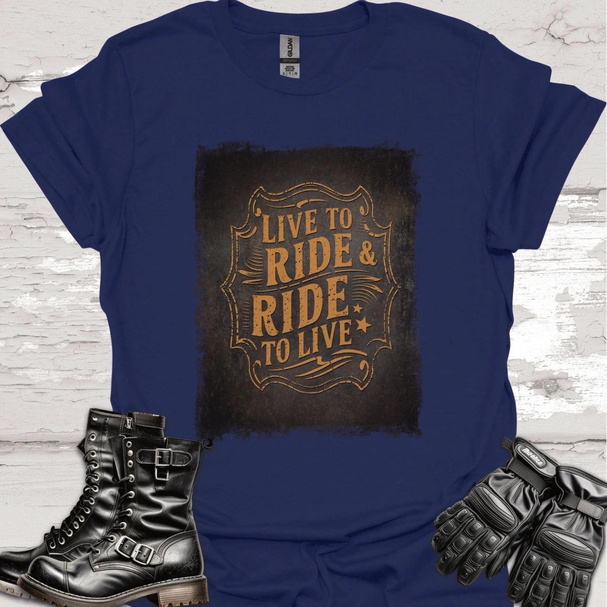 "Live to Ride, Ride to Live" #2 Unisex T shirt