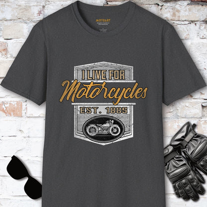 Motorcycles since 1885 #1 T-Shirt