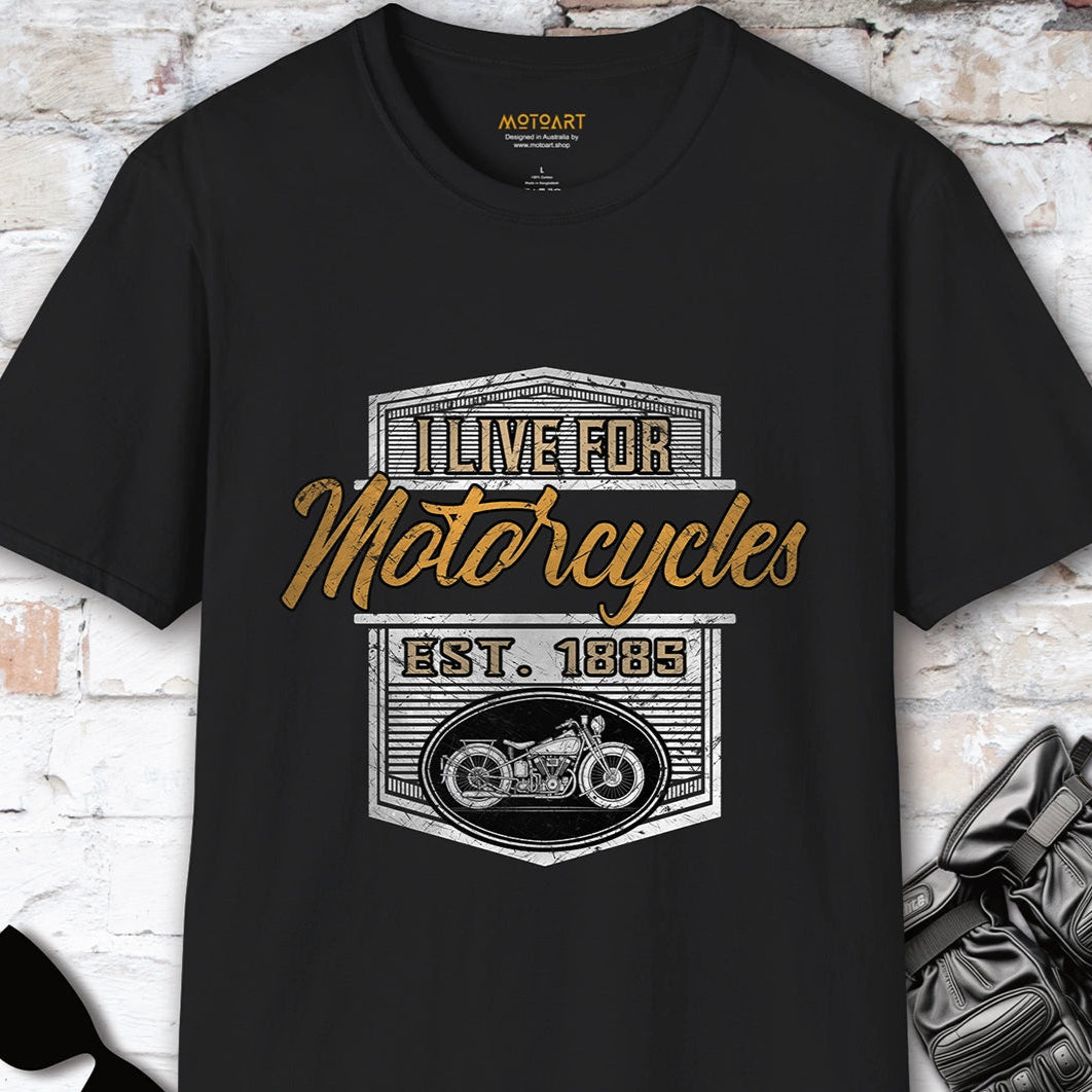 Motorcycles since 1885 #1 T-Shirt