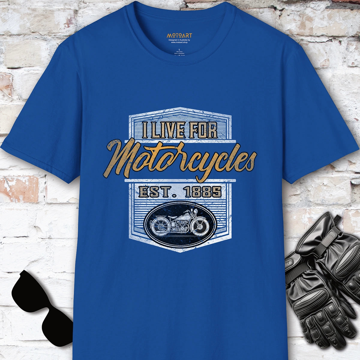 Motorcycles since 1885 #1 T-Shirt
