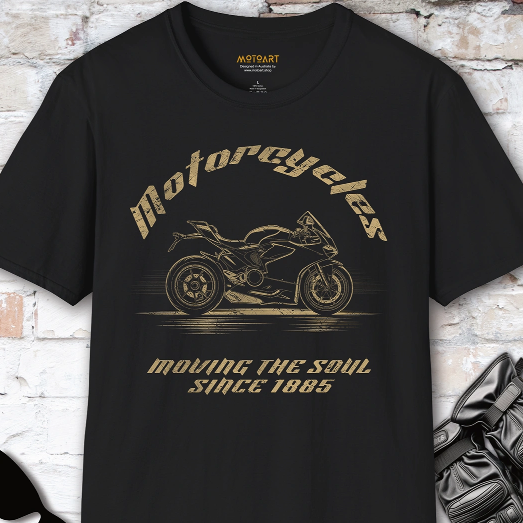 Motorcycles since 1885 #5 T-Shirt
