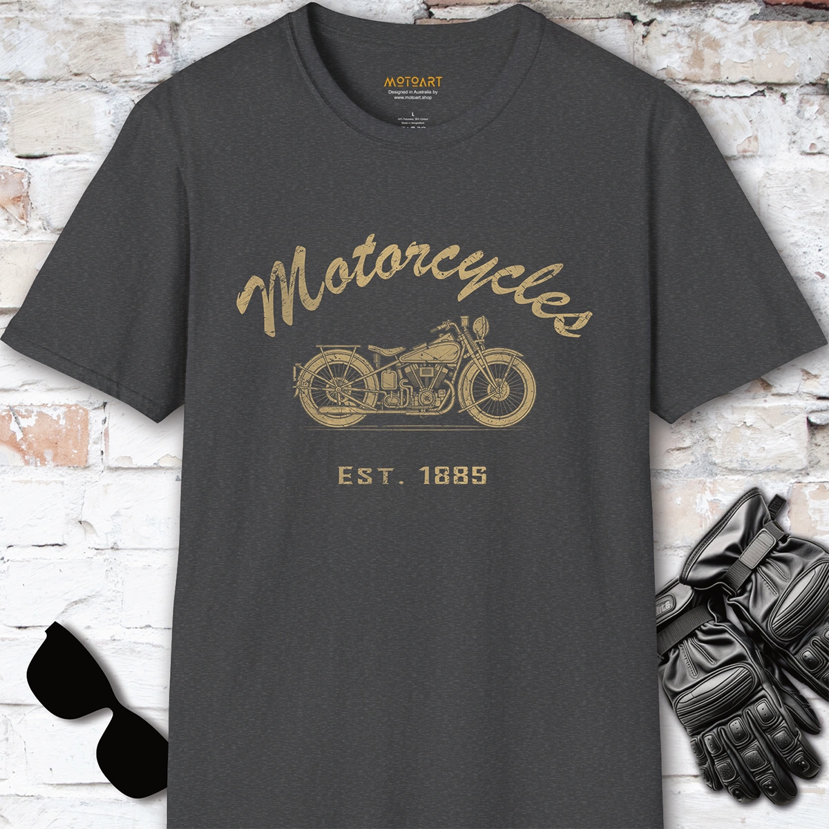 Motorcycles since 1885 #6 T-Shirt