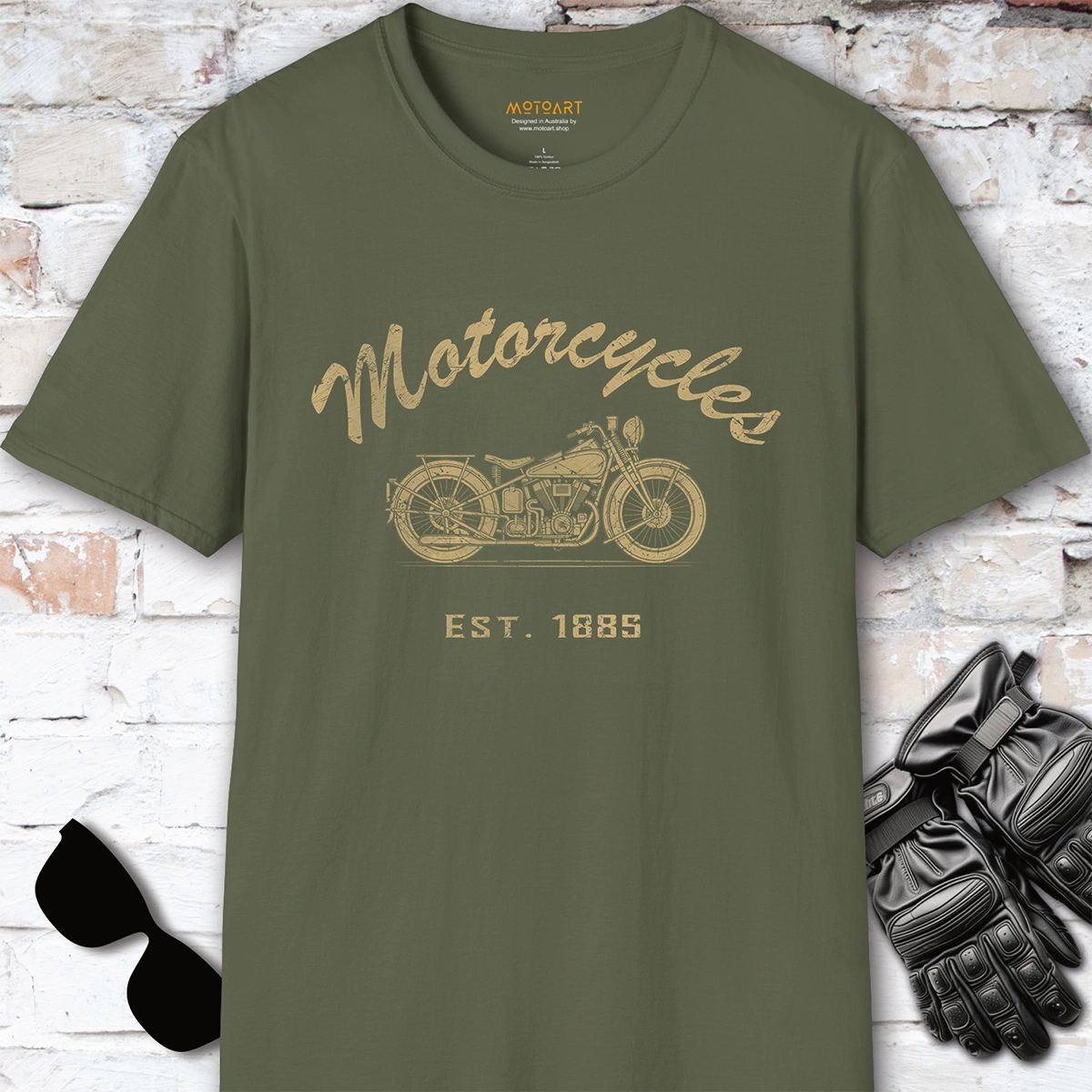 Motorcycles since 1885 #6 T-Shirt