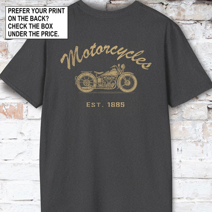 Motorcycles since 1885 #6 T-Shirt