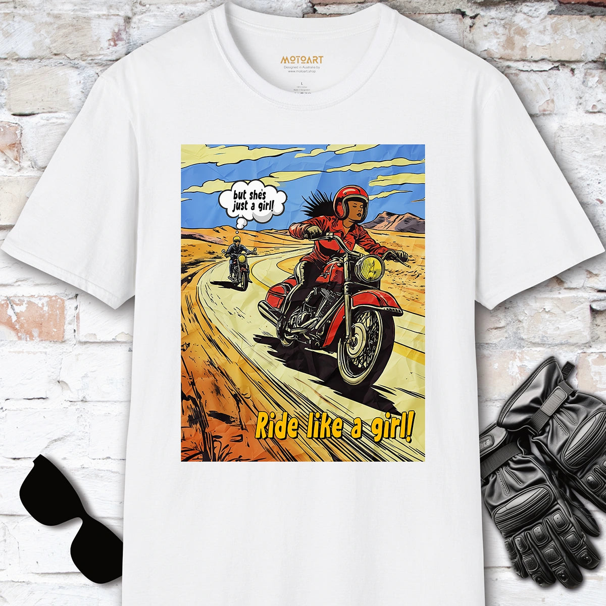 Ride like a Girl #16  T-Shirt