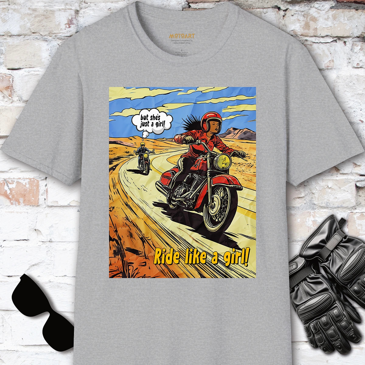 Ride like a Girl #16  T-Shirt