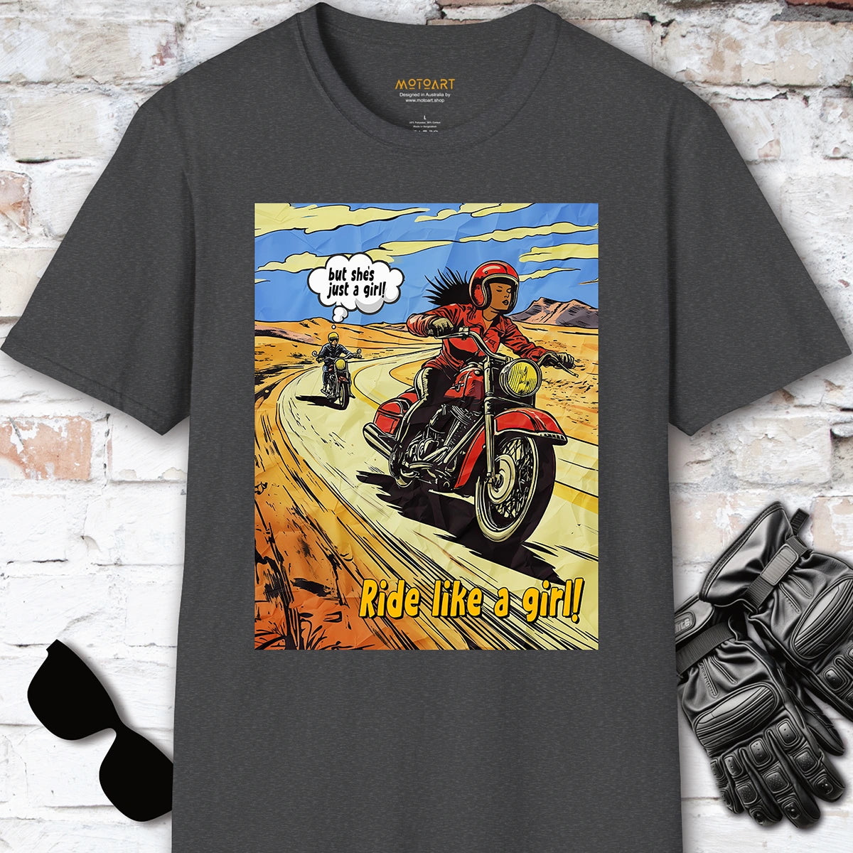 Ride like a Girl #16  T-Shirt