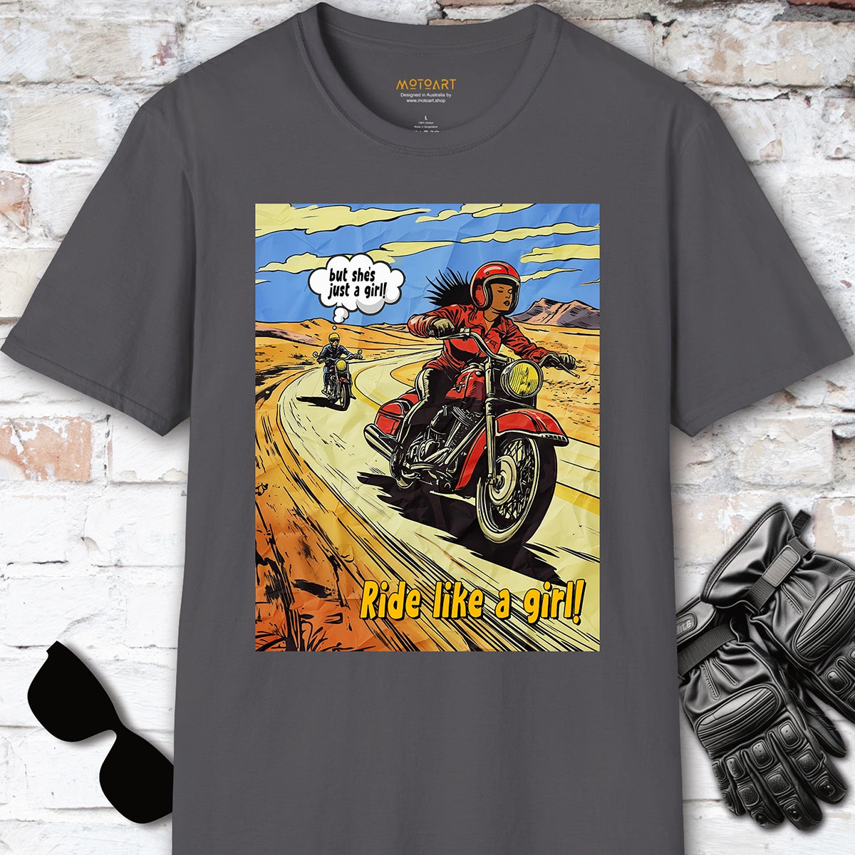 Ride like a Girl #16  T-Shirt