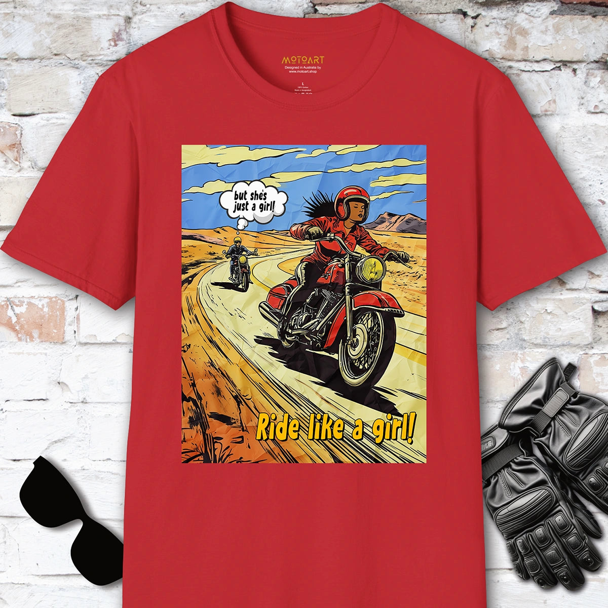 Ride like a Girl #16  T-Shirt