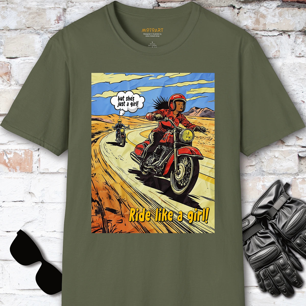 Ride like a Girl #16  T-Shirt