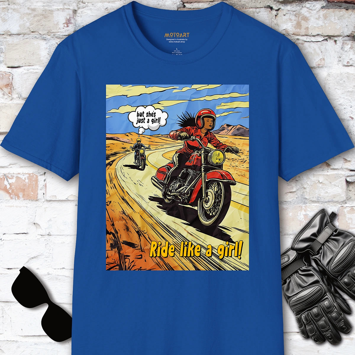 Ride like a Girl #16  T-Shirt