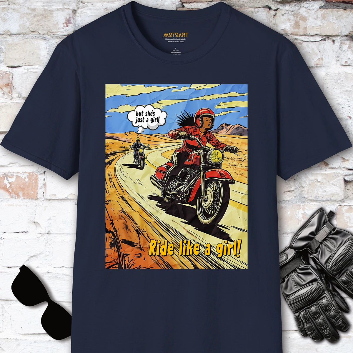 Ride like a Girl #16  T-Shirt