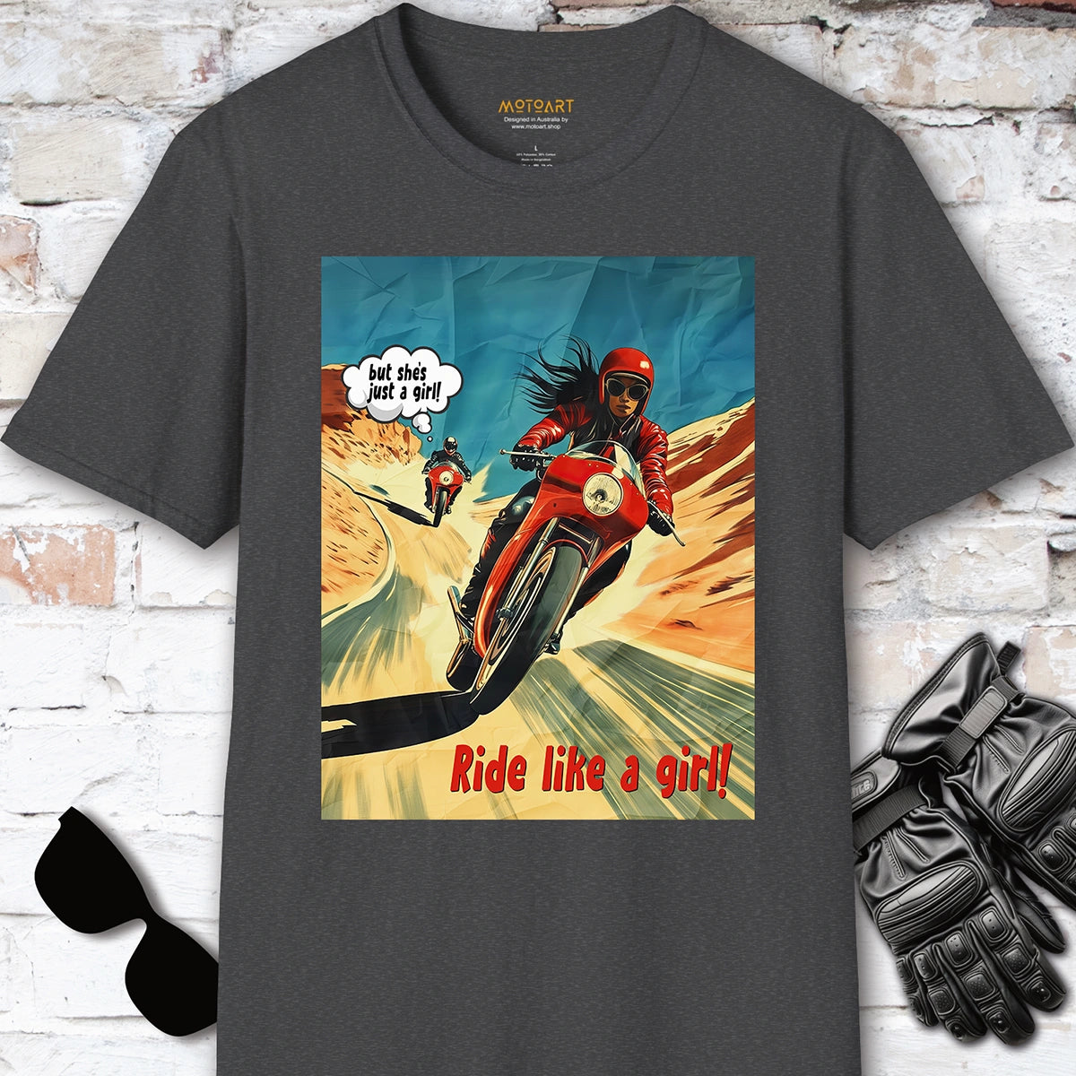 Ride like a Girl #17  T-Shirt
