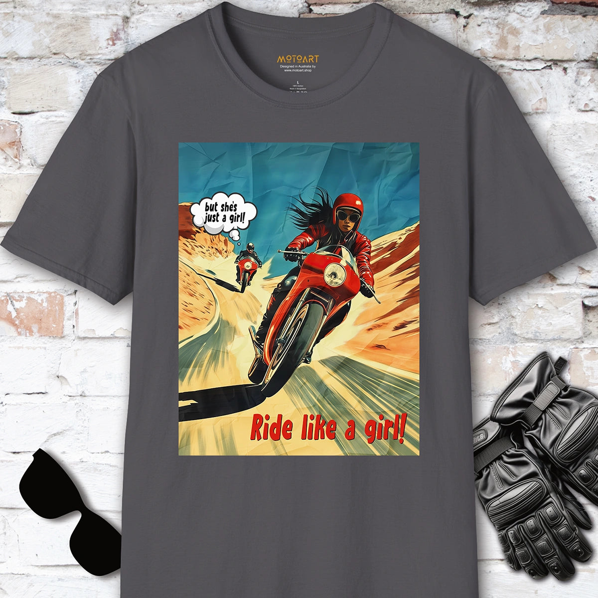 Ride like a Girl #17  T-Shirt