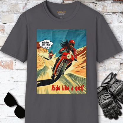 Ride like a Girl #17  T-Shirt