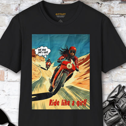 Ride like a Girl #17  T-Shirt
