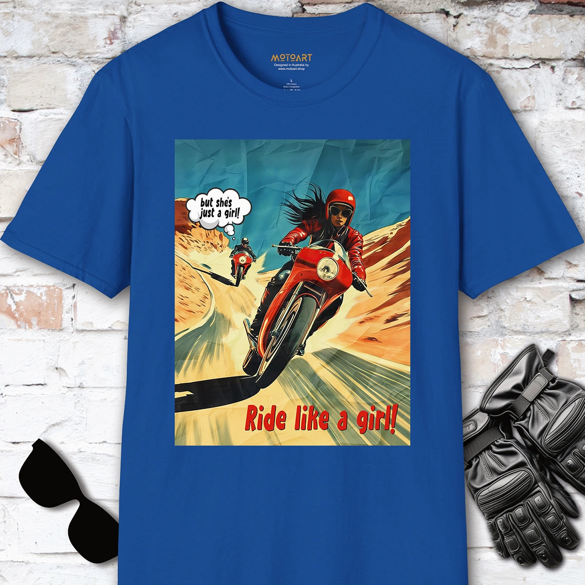 Ride like a Girl #17  T-Shirt