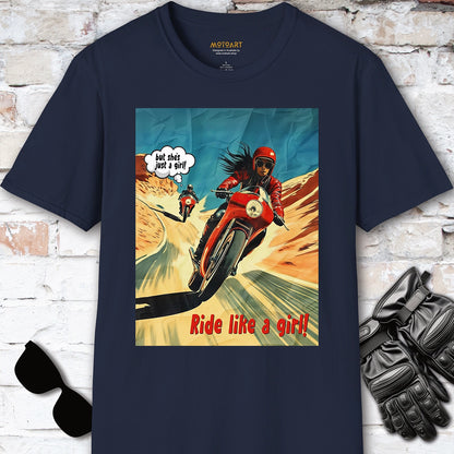 Ride like a Girl #17  T-Shirt