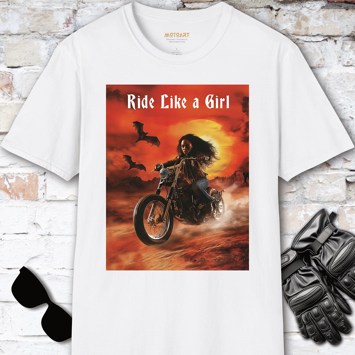 Ride like a Girl #18  T-Shirt