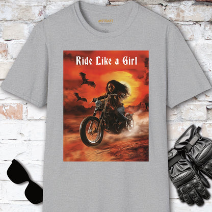 Ride like a Girl #18  T-Shirt