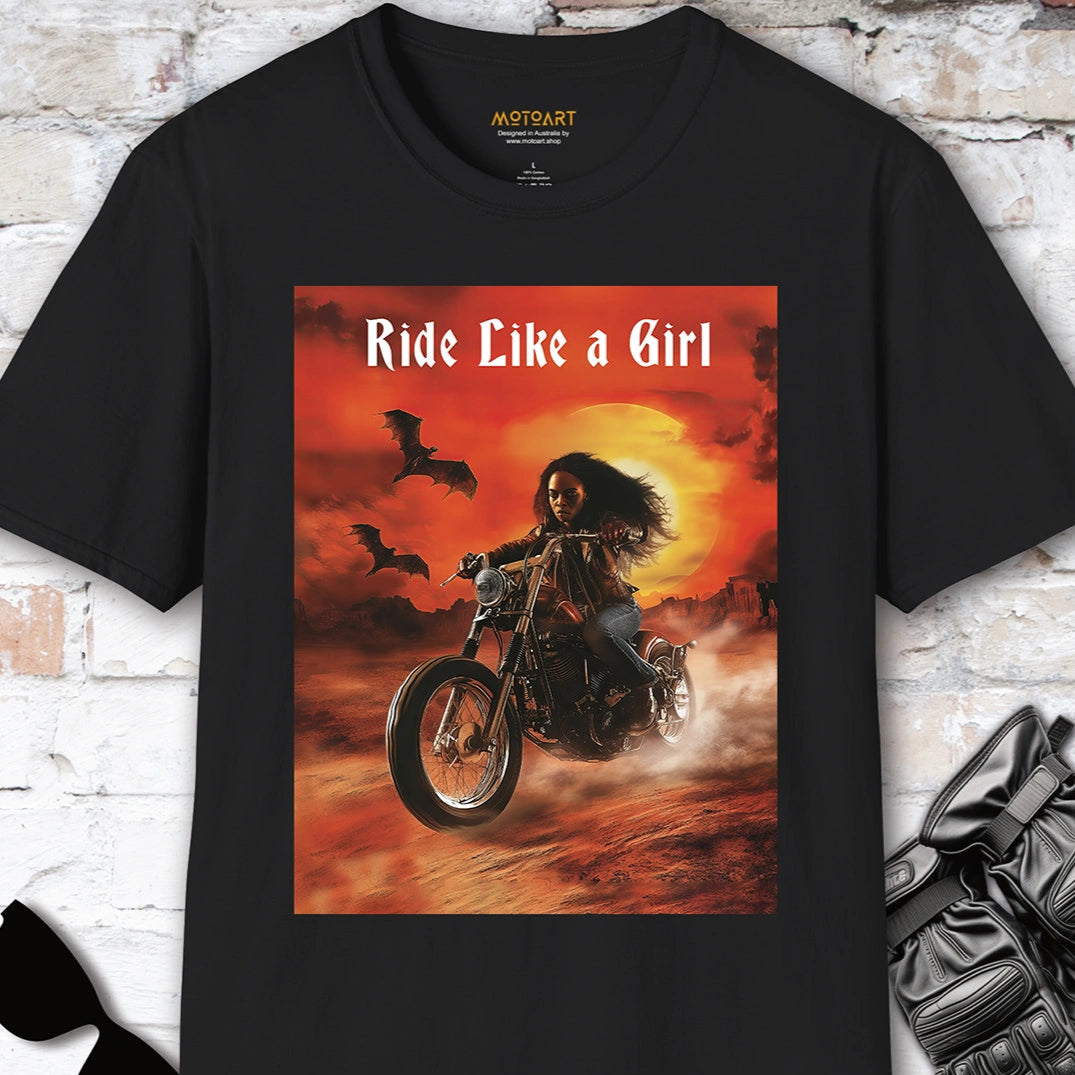 Ride like a Girl #18  T-Shirt