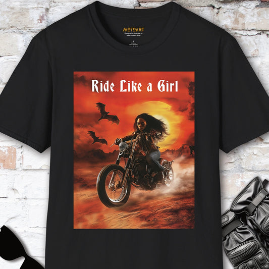 Ride like a Girl #18  T-Shirt