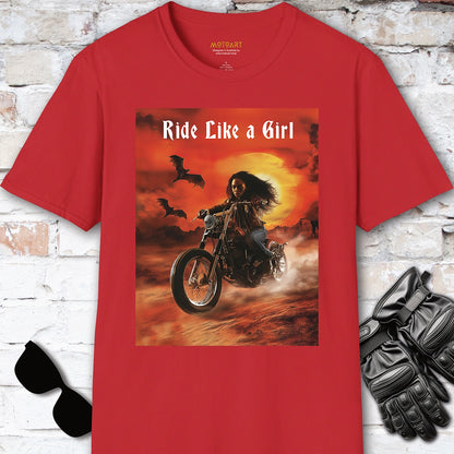 Ride like a Girl #18  T-Shirt