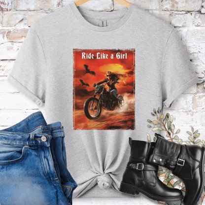 Ride like a Girl #5  Women's T-Shirt