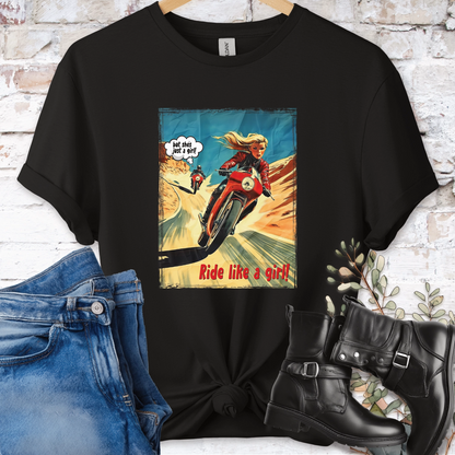 Ride like a Girl #6 Women's T-Shirt