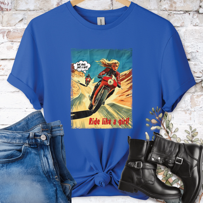 Ride like a Girl #6 Women's T-Shirt