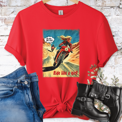 Ride like a Girl #6 Women's T-Shirt