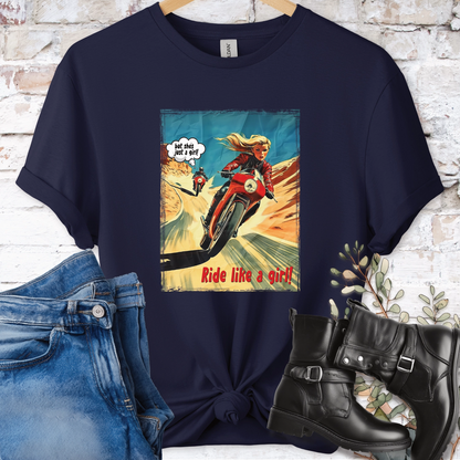 Ride like a Girl #6 Women's T-Shirt