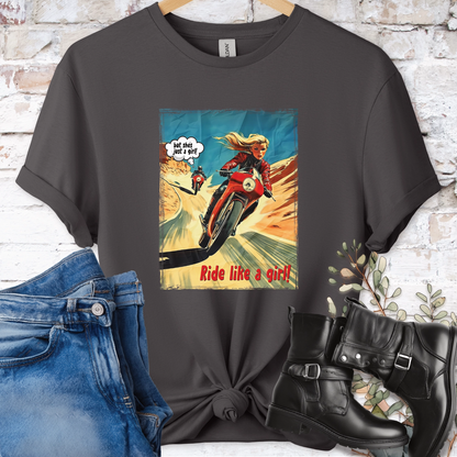 Ride like a Girl #6 Women's T-Shirt