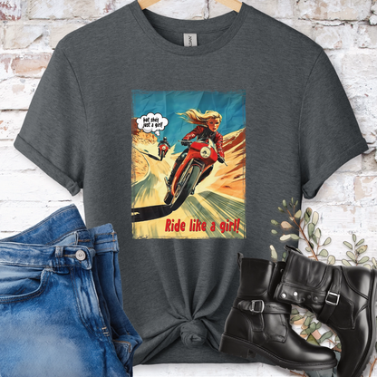 Ride like a Girl #6 Women's T-Shirt