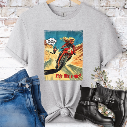 Ride like a Girl #6 Women's T-Shirt